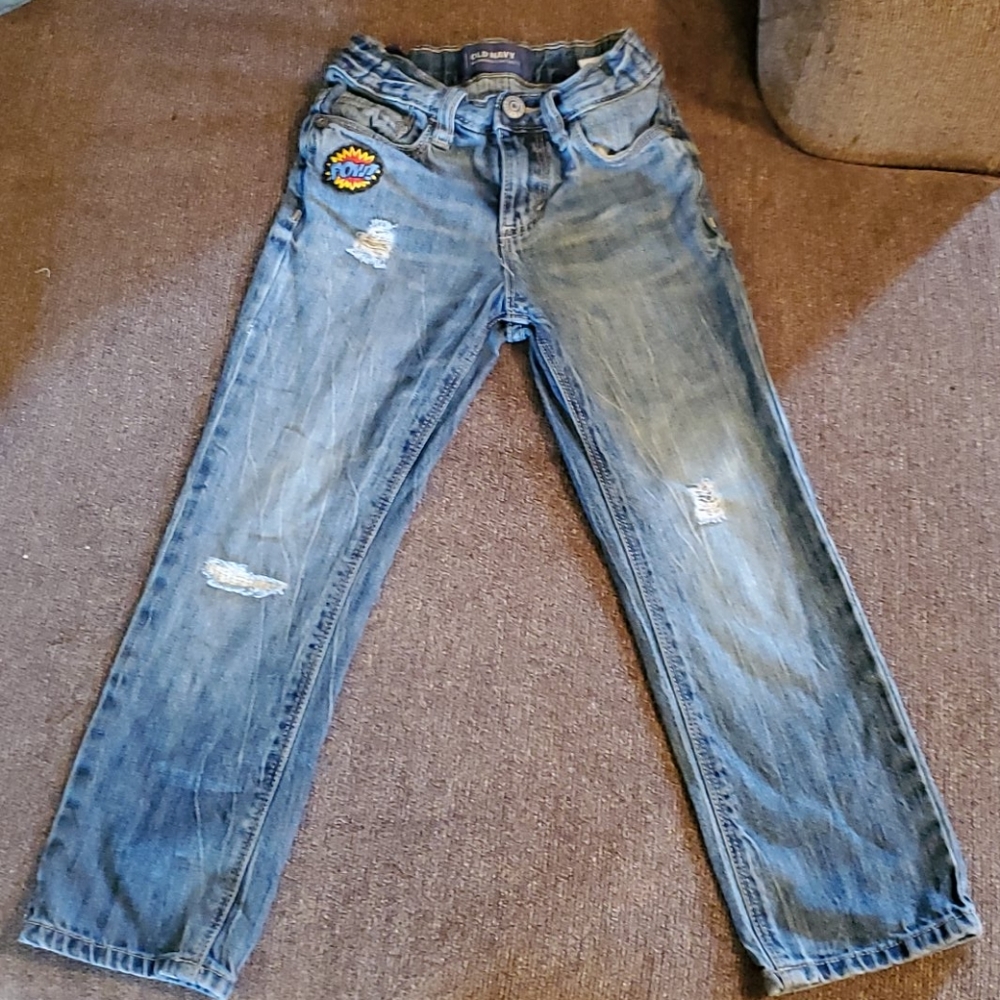 Boys distressed jeans